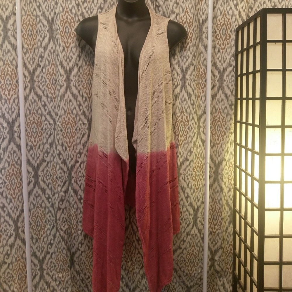 NY&CO Flyaway Open Cardigan Vest